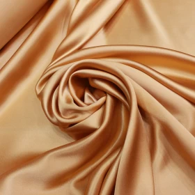 Pure Silk Fabric- Orange