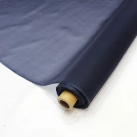 Plain Organza Dark Blue Fabric - 002