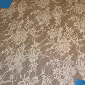 White French Lace - Fabric