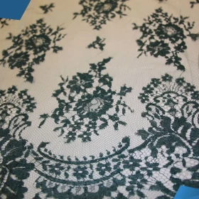 French Lurex Lace Fabric - 067