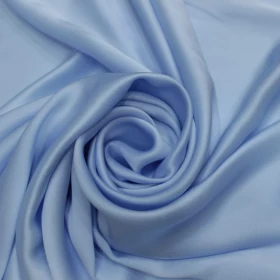 Sky Blue Crepe Alta Moda Italy Fabric - 011