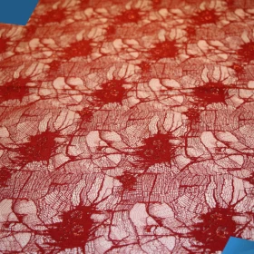 French Lurex Lace Fabric - 033