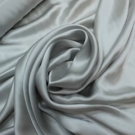 Pure Silk Fabric- White