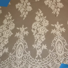 White French Lace - Fabric