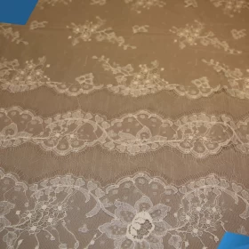 White French Lace - Fabric