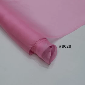 Turkish Rose Chiffon Pure silk Fabric - 029