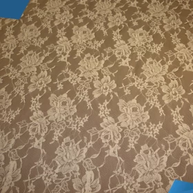 White French Lace - Fabric