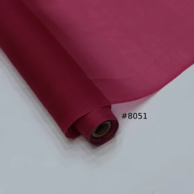 Persian Plum Red Organza Fabric- 025