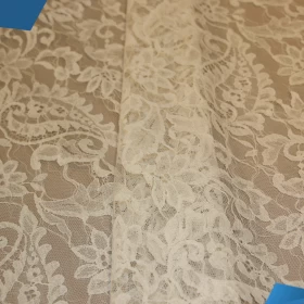 White French Lace - Fabric