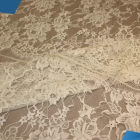 White French Lace - Fabric