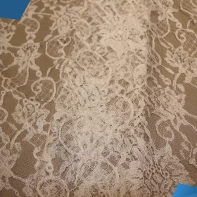 White French Lace - Fabric