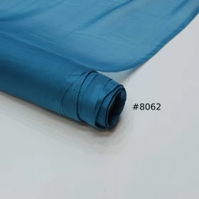 Steel Blue Chiffon Pure silk Fabric - 056