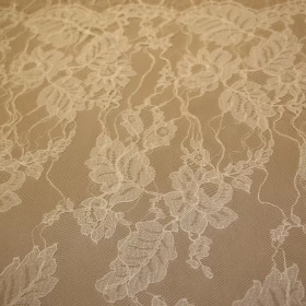 White French Lace - Fabric