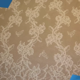 White French Lace - Fabric