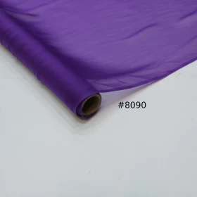 Affair Purple Chiffon Pure silk Fabric - 077