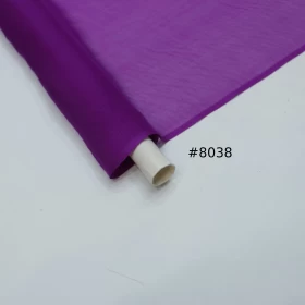 Affair Violet Chiffon Pure silk Fabric - 037