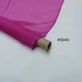 Hopbush  Chiffon Pure silk Fabric - 038