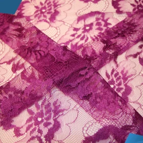 Pink French Lace - Fabric