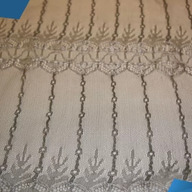 French Lurex Lace Fabric - 006