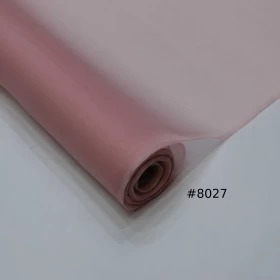 Baby Pink Organza Fabric- 054