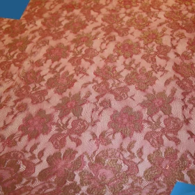 French Lurex Lace Fabric - 081