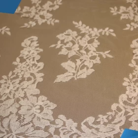 White French Lace - Fabric