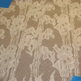 White French Lace - Fabric