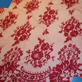 French Lurex Lace Fabric - 020