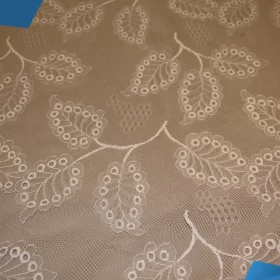 White French Lace - Fabric