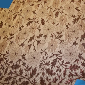 French Lurex Lace Fabric - 094