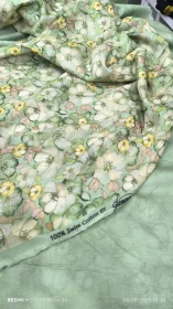 Pattern Silk Fabric-0078