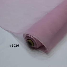 Mountbatten Pink  Organza Fabric- 021