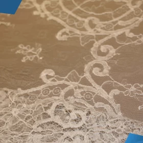 White French Lace - Fabric