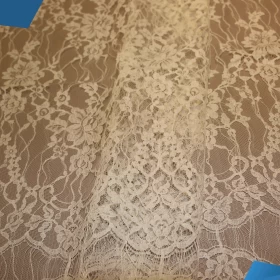 White French Lace - Fabric