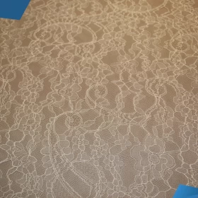 White French Lace - Fabric