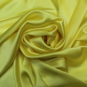 Pure Silk Fabric- Yellow