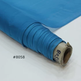 Sky Blue Chiffon Pure silk Fabric - 053