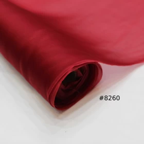 Mexican Red Organza Fabric- 112