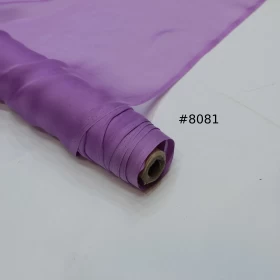 Amethyst Smoke Pink Chiffon Pure silk Fabric - 071