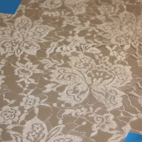 White French Lace - Fabric