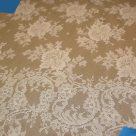 White French Lace - Fabric