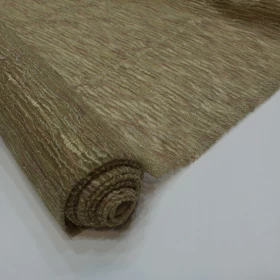 Golden line Embroidery - Tulle Fabric