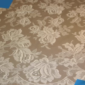 White French Lace - Fabric