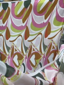 Pattern Silk Fabric-0086