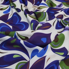 Pattern Silk Fabric-0058