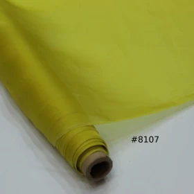 Wasabi Yellow Organza Fabric- 053