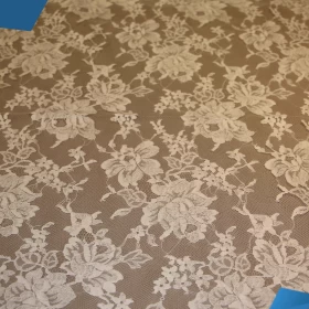 White French Lace - Fabric