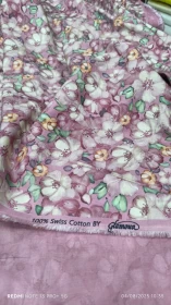 Pattern Silk Fabric-0079