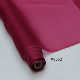 Claret Red Organza Fabric- 023