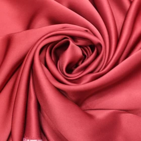 Red Crepe Alta Moda Italy Fabric - 006